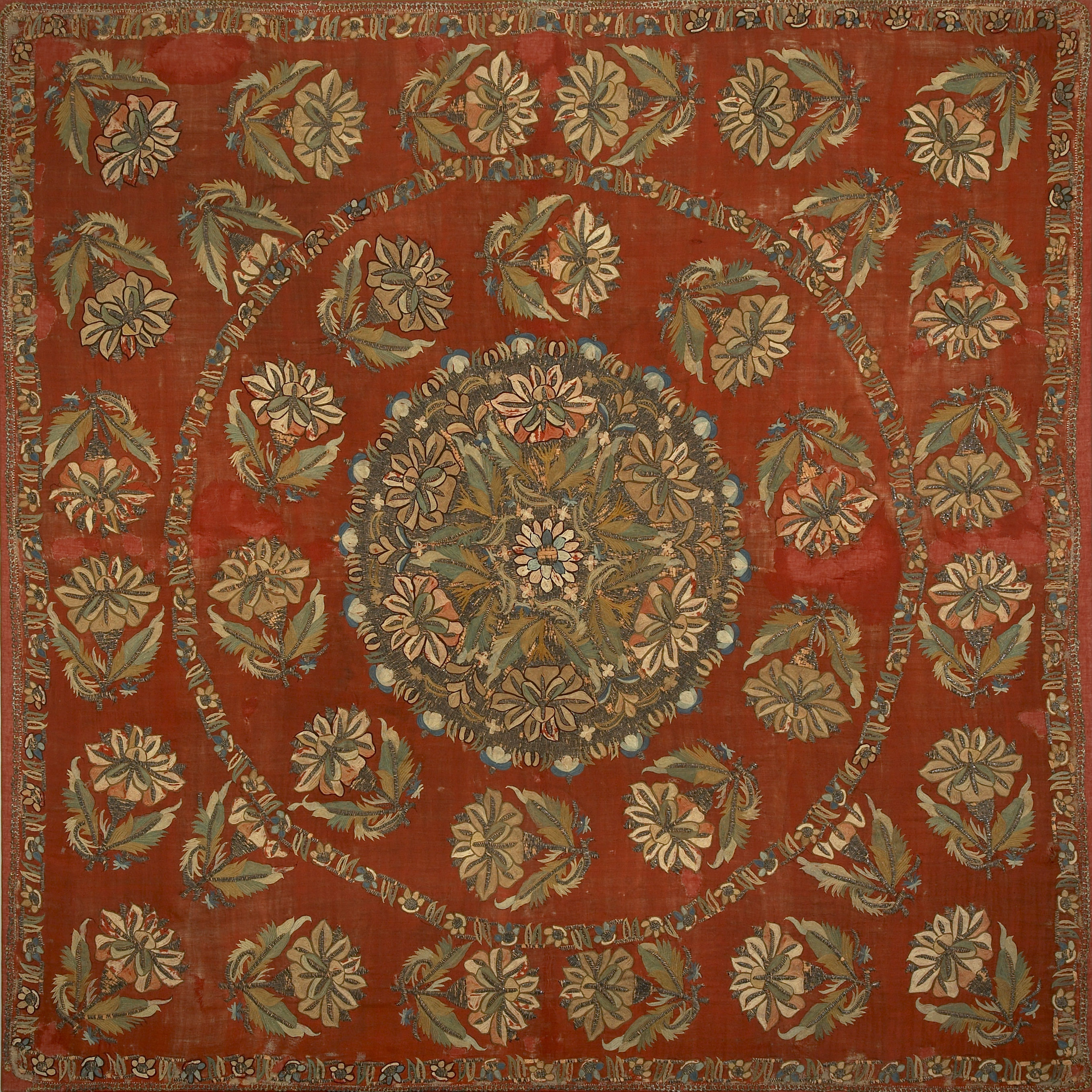 Ottoman Silk Turban Cover